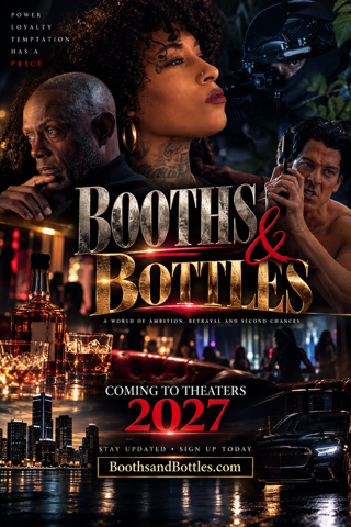 Booths and Bottles official 2027 theatrical poster